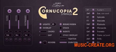 Strezov Sampling CORNUCOPIA String Ensembles 2 (KONTAKT) - библиотека звуков струнных