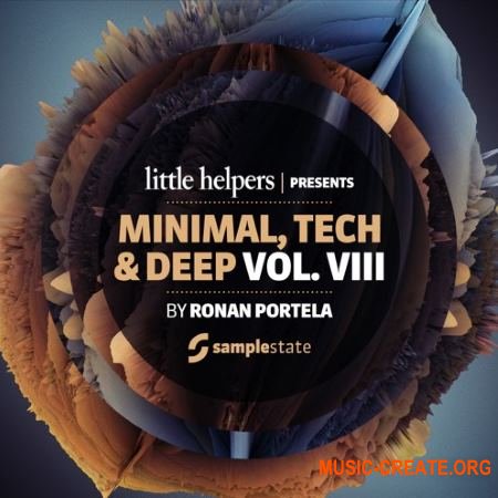 Samplestate Little Helpers Vol. 8 Ronan Portela (MULTiFORMAT) - сэмплы Minimal, Tech, Deep House