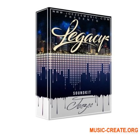 Joezee The Legacy Sound Kit (WAV MiDi) - сэмплы ударных, Hip Hop, Trap
