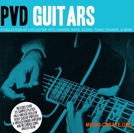 The Drum Broker PVD Guitars Vol. 1 (WAV) - сэмплы гитары
