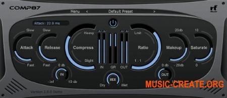 RF Music Comp87 v2.0.3 WiN MacOSX (Team R2R) - плагин компрессор