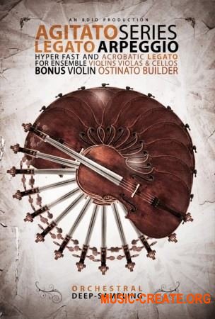 8Dio Agitato Legato Arpeggio (KONTAKT) - библиотека звуков скрипки, альта, виолончели