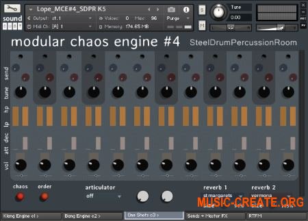 Sound Dust Modular Chaos Engine 4 (KONTAKT) - библиотека ударных