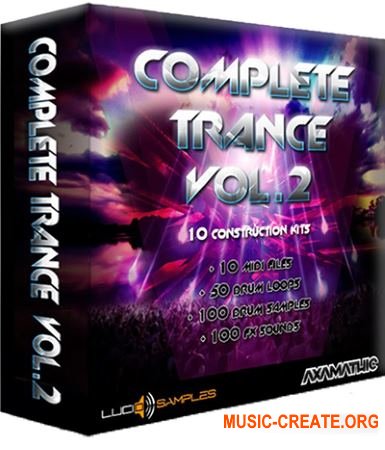 Lucid Samples Complete Trance Vol. 2 (WAV MiDi) - сэмплы Trance
