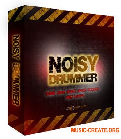 Lucid Samples Noisy Drummer (WAV) - сэмплы ударных