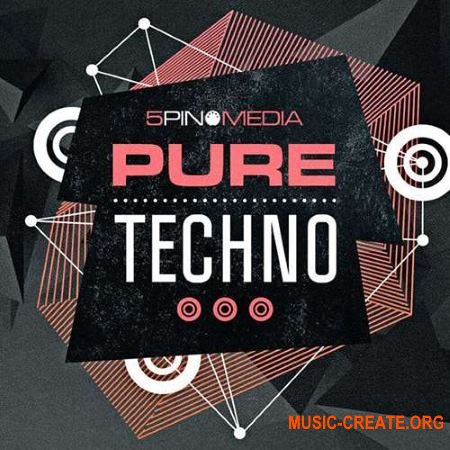 5Pin Media Pure Techno (WAV MiDi REX) - сэмплы Techno