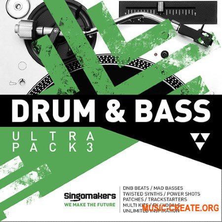 Singomakers Drum and Bass Ultra Pack 3 (MULTiFORMAT) - сэмплы Drum and Bass