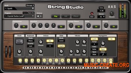 Applied Acoustics Systems String Studio VS-2 v2.1.2 WiN/MAC (Team AiR) - струнный синтезатор
