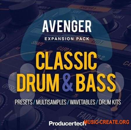 Producertech Avenger Classic Drum and Bass Expansion Presets (Avenger Presets)