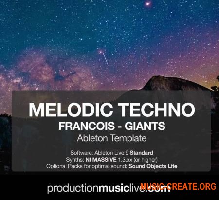 Production Music Live Melodic Techno Francois Giants (Ableton Template)