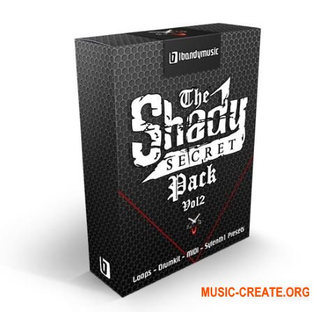 LBandyMusic The Shady Secret Pack Vol 2 (MULTiFORMAT) - сэмплы Hip Hop
