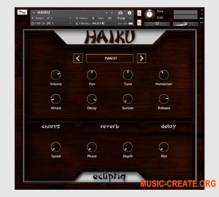 Ecliptiq Audio Haiku (KONTAKT) - библиотека струнного инструмента