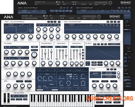 Sonic Academy - ANA v1.03 WiN & MAC OSX (UNION) - синтезатор