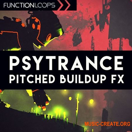 Function Loops Psytrance Pitched Buildup FX