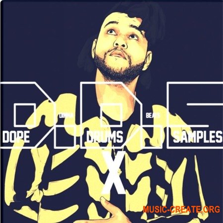 Dinma Dope Drums Samples X (WAV) - сэмплы ударных