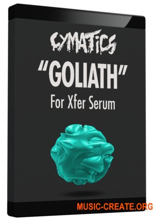 Cymatics Goliath for Serum (Serum presets)