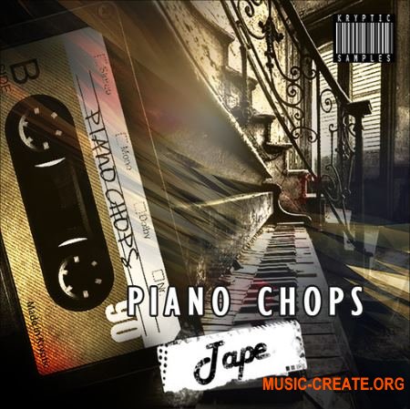 Kryptic Samples Piano Chops Tape (WAV MiDi) - сэмплы пианино, Hip Hop