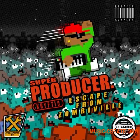 Kryptic Samples Super Producer Escape From Zombiville (WAV MiDi) - сэмплы 8-Бит