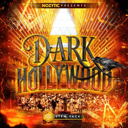 Nozytic Dark Hollywood (WAV) - кинематографические сэмплы, оркестровые, Hip Hop, Trap, Electronica