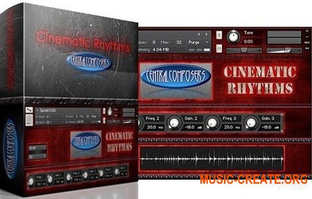 CentralComposers Cinematic Rhythms (KONTAKT) - библиотека кинематографических звуков