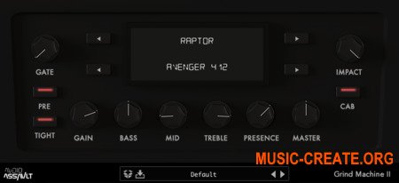 Audio Assault Grind Machine II v1.2 WIN / OSX RETAiL + Amp Pack (SYNTHiC4TE) - плагин гитарный усилитель