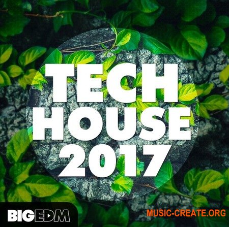 Big EDM Tech House 2017 (WAV MiDi SERUM) - сэмплы Tech House, Techno