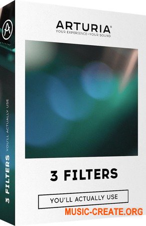 Arturia 3 Filters v1.1.0  (Team R2R) - плагин мульти фильтр