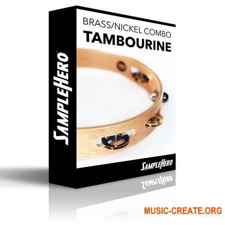 SampleHero Recording Combo Tambourine (KONTAKT) - библиотека звуков бубенцов