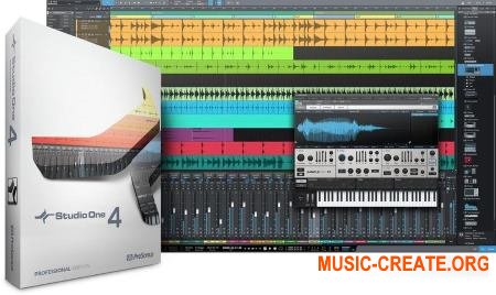PreSonus Studio One 4 Professional v4.0.0 WiN/OSX (Team R2R) - программа для создания музыки