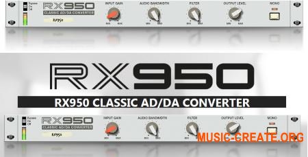 Mathieu Demange RX950 Classic AD/DA Converter v1.0.4 WiN OSX (Team P2P) - AD / DA конвертер