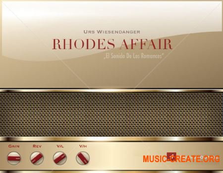 Audiolounge Urs Wiesendanger Rhodes Affair v2.4.2.0 WiN - виртуальный инструмент родос