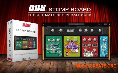 BBE Stomp Board v1.0.0 WiN OSX (Team R2R) - гитарный усилитель