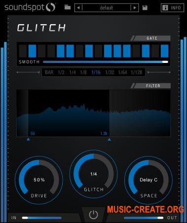 SoundSpot Glitch v1.0.1 WiN-OSX RETAiL (SYNTHiC4TE) - глитч плагин