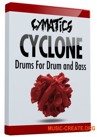 Cymatics Cyclone Drums for Drum and Bass (WAV) - сэмплы Drum and Bass