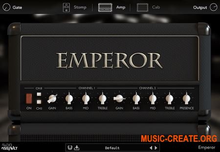 Audio Assault Emperor v1.0 WiN-OSX RETAiL (SYNTHiC4TE) - гитарный усилитель