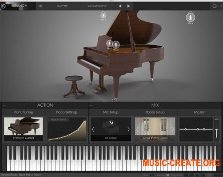 Arturia Piano V2 v2.1.1.1786 CSE (Team V.R) - виртуальное фортепиано