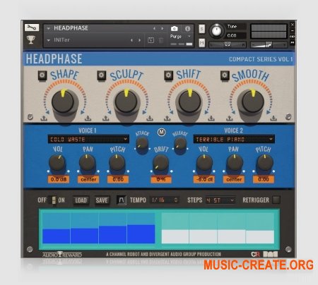 Audio Reward Headphase v1 + v2