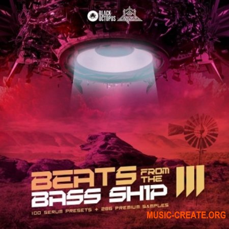 Black Octopus Sound Beats From The Bass Ship 3 (WAV SERUM) - сэмплы Bass, Bass House