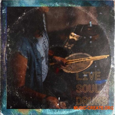 Touch Loops Live Soul Drums (WAV) - сэмплы ударных