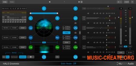 NuGen Audio Halo Downmix v1.1.4 UNLOCKED (Team R2R) - плагин для объемного звучания