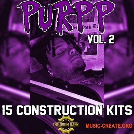 The Drum Bank Purpp Volume 2 (WAV MiDi) - сэмплы Hip Hop, Rap
