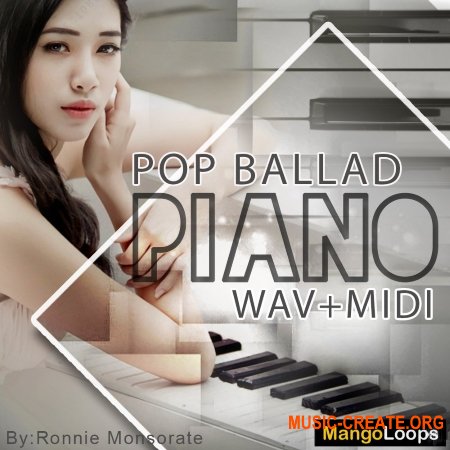 Mango Loops Pop Ballad Piano (WAV MIDI) - сэмплы пианино