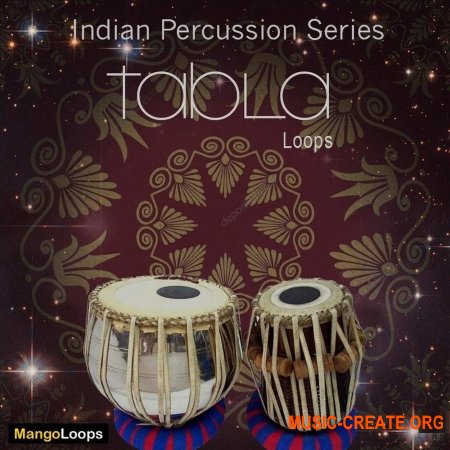 Mango Loops Indian Percussion Series Tabla (WAV AiFF) - сэмплы перкуссии