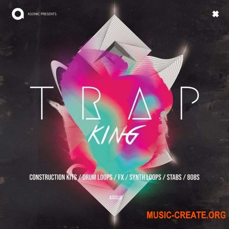 Asonic Trap King (WAV) - сэмплы Trap