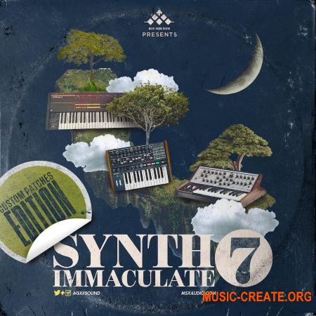 MSXII Audio Synth Immaculate 7 (MULTiFORMAT) - сэмплы синтезатора