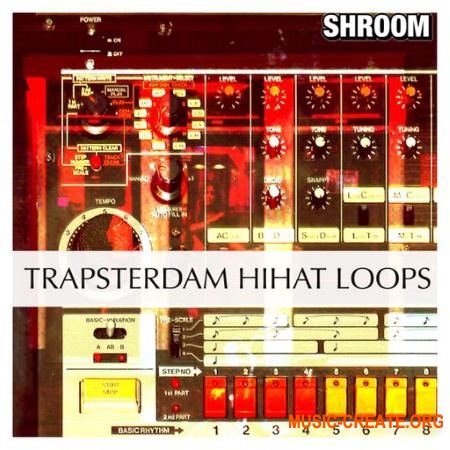 Shroom Trapsterdam Hihat Loops (WAV) - сэмплы ударных