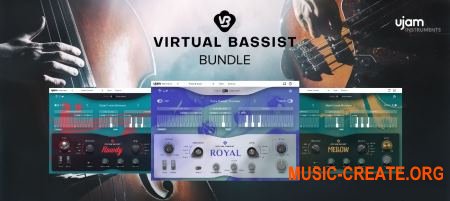 UJAM Virtual Bassists Bundle v1.0.1 (Team V.R) - виртуальные гитары