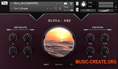 Sound Aesthetics Sampling Blura Red v1.0 (KONTAKT) - синтезаторные звуки