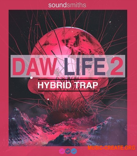 Soundsmiths DAW Life 2 Hybrid Trap (WAV) - сэмплы Trap