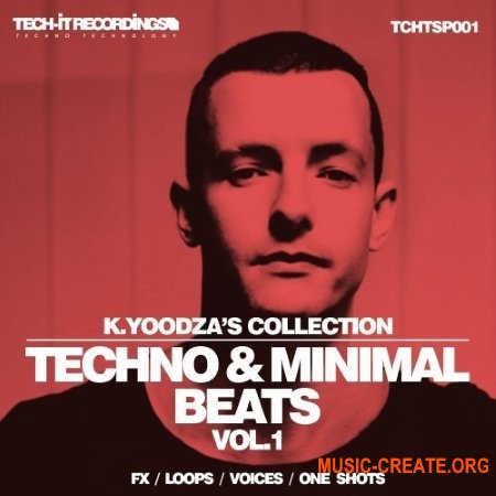 Tech-It Recordings K.Yoodza Collection Techno and Minimal Beats Vol.1 (WAV) - сэмплы Techno, Minimal